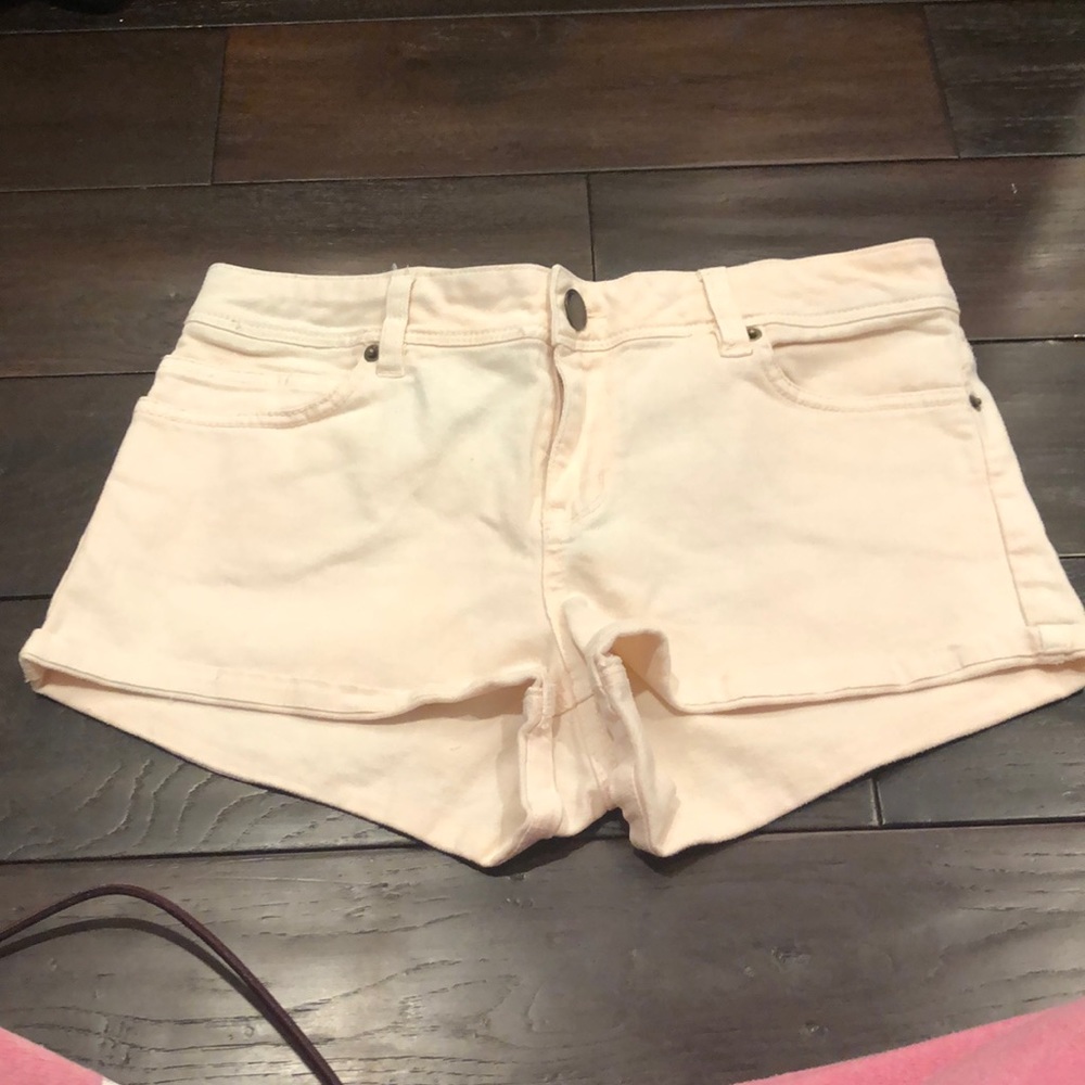 Light pink shorts